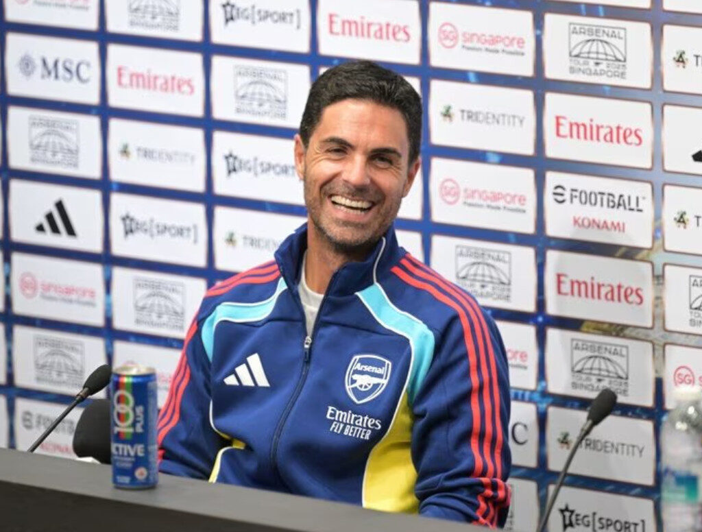 Pelatih Arsenal Mikel Arteta
