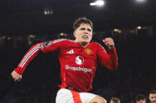 Pemain Manchester United Alejandro Garnacho