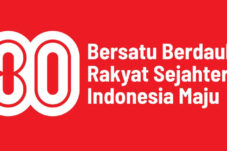Logo HUT ke-80 RI yang dipilih Presiden Prabowo