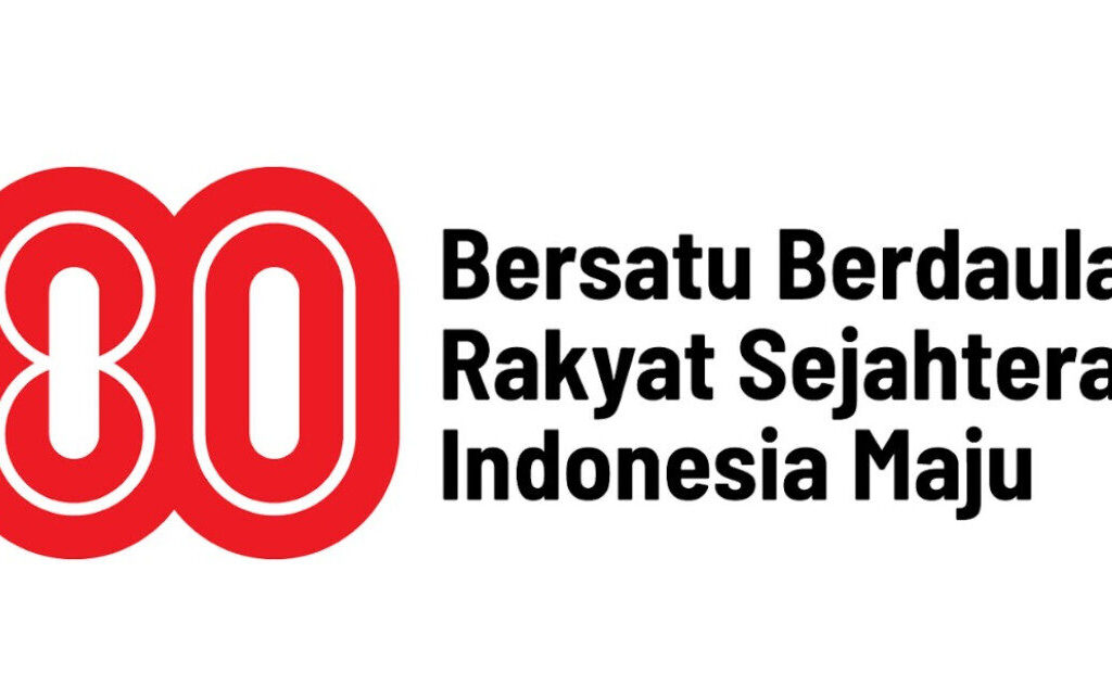 Logo HUT ke-80 RI yang dipilih Presiden Prabowo