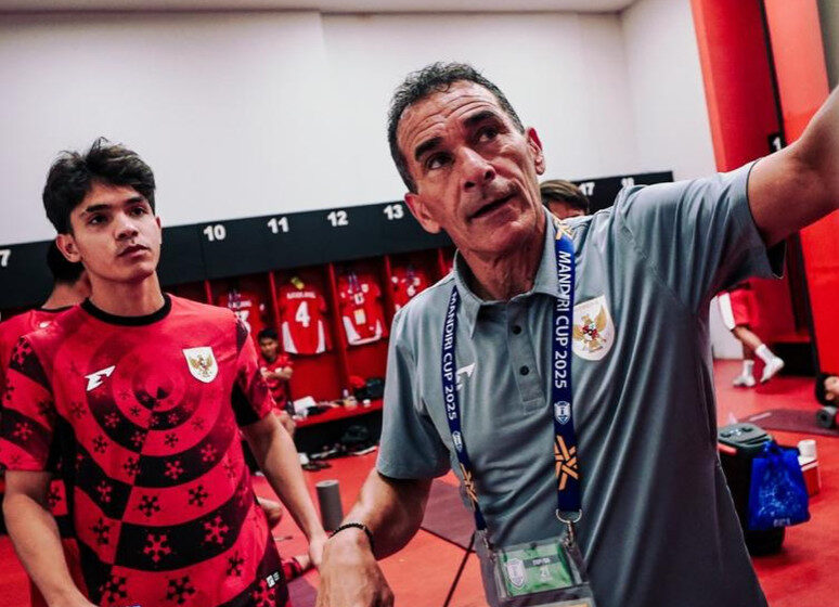 Pelatih Timnas Indonesia U-23 Gerald Vanenburg