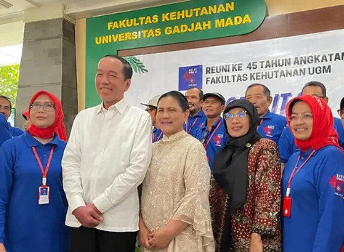 Presiden RI ke-7 Jokowi hadiri reuni Fakultas Kehutanan UGM