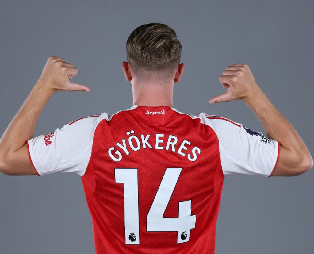 Pemain baru Arsenal Viktor Gyokeres