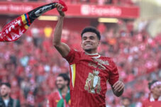 Pemain Liverpool Luis Diaz