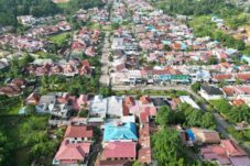 Foto udara Kecamatan Tanjung Redeb, Kabupaten Berau. (Dok Berauterkini)