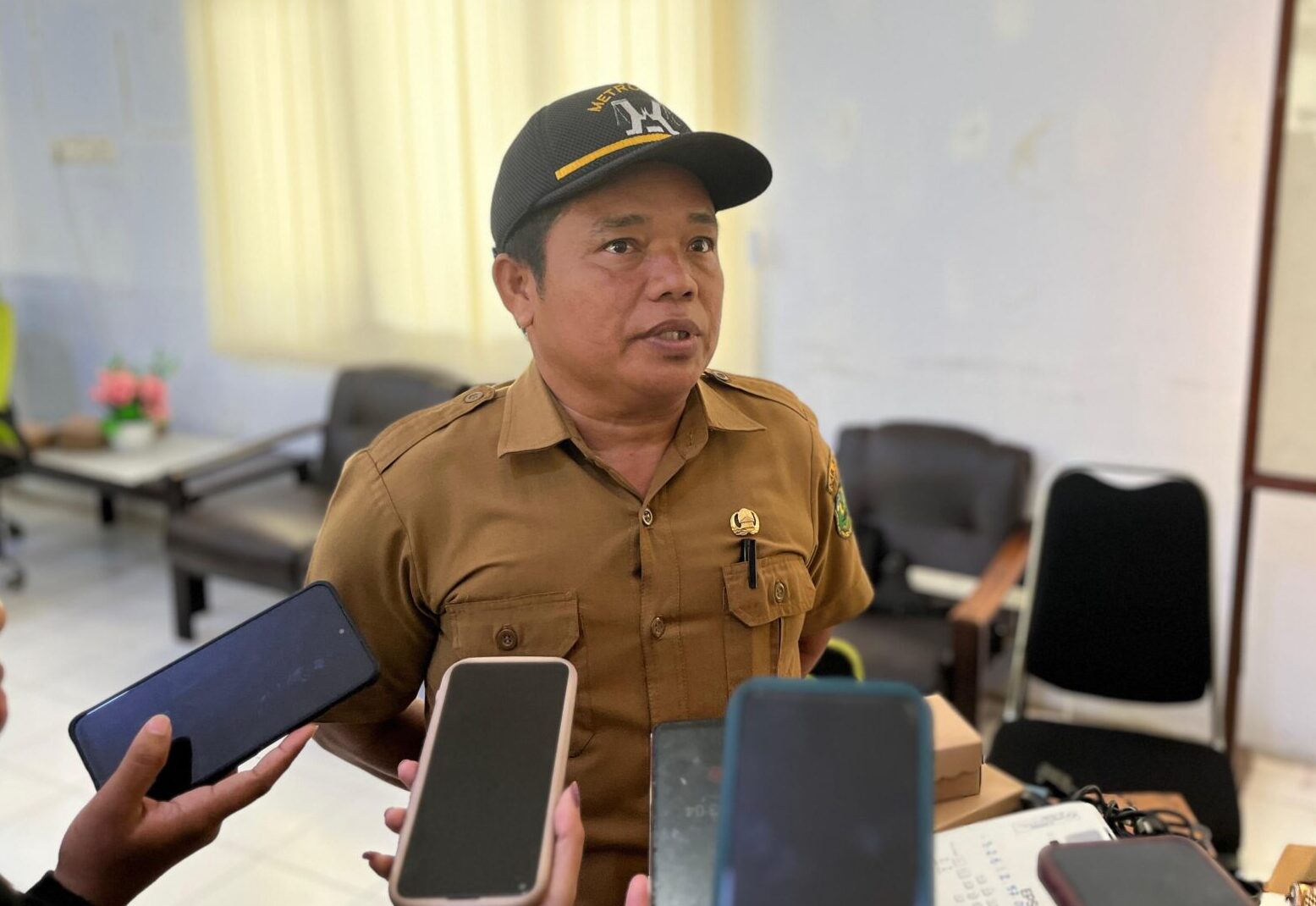 Kepala Bidang Bina Usaha dan Perdagangan Diskoperindag Berau, Hotlan Silalahi.