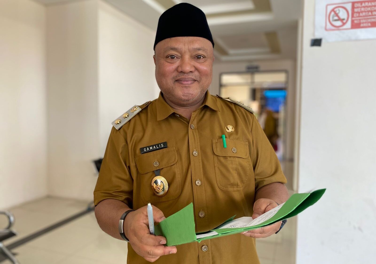 Wakil Bupati Berau, Gamalis.