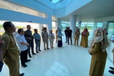 Anggota Komisi I DPRD Berau sidak ke RSUD baru di Jalan Sultan Agung, Selasa (8/7/2025).