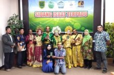 Kegiatan nikah massal dan isbat nikah di Kampung Maluang, Kecamatan Gunung Tabur, pada 2024.