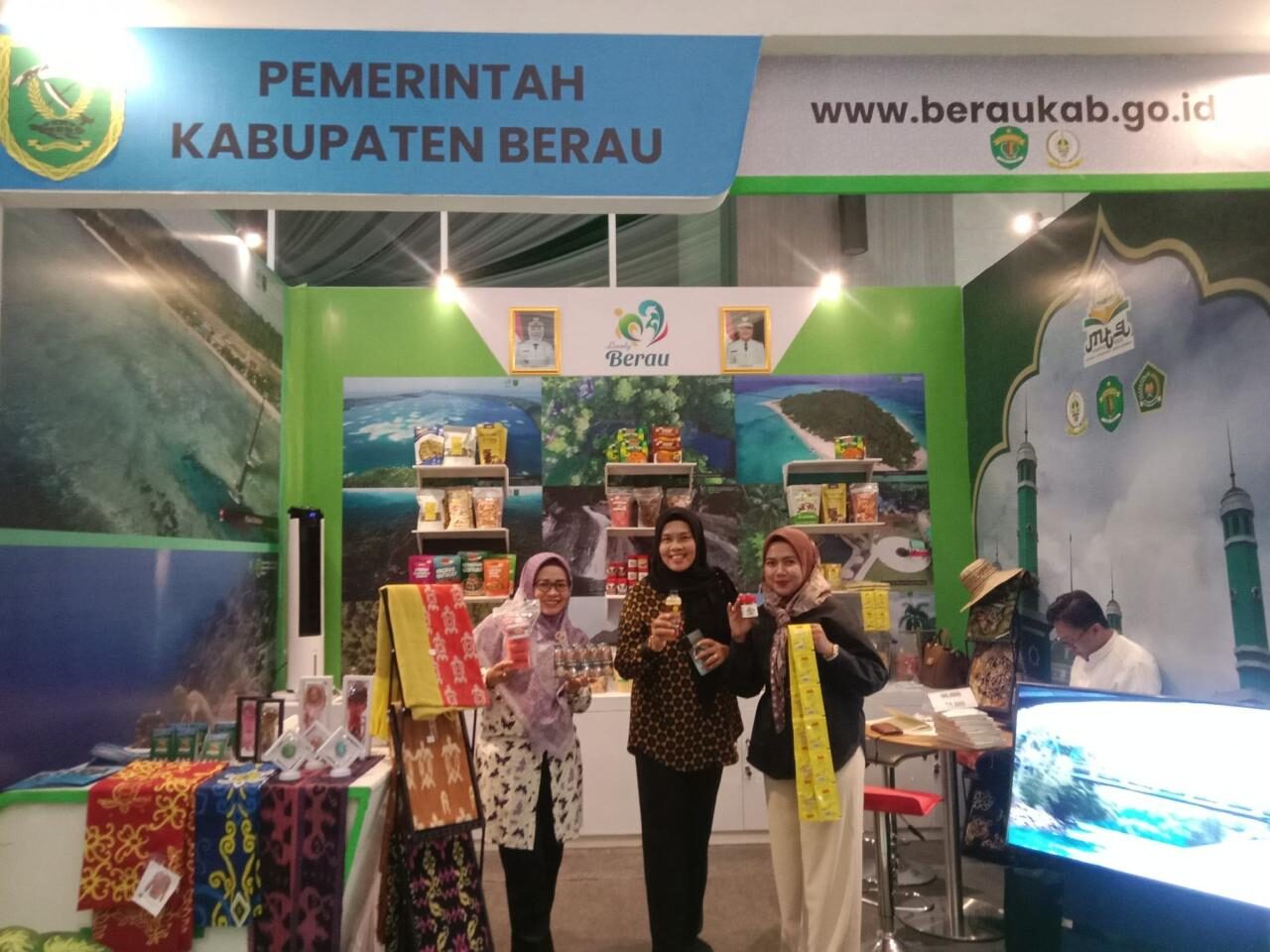 Produk UMKM Berau sering tampil di event bertaraf nasional, seperti di Samarinda beberapa waktu lalu.