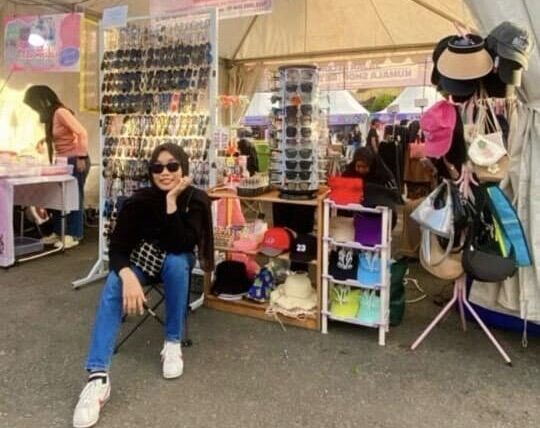 RKstore milik Rasti Kumairah saat mengikuti event di Berau beberapa waktu lalu.