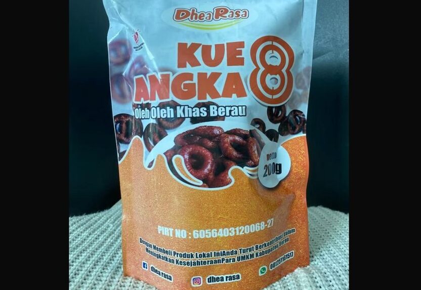 Salah satu produk UMKM yang sudah memiliki PIRT dan jadi oleh-oleh khas Berau.