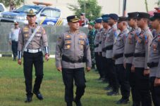 Polres Berau gelar apel operasi Patuh Mahakam 2025, Senin (14/7/2025).