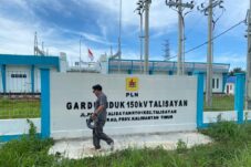 Gardu listrik 150 kV Talisayan. (Sulaiman/BT)