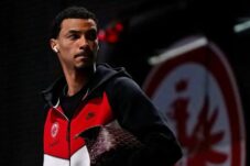 Pemain Eintracht Frankfurt Hugo Ekitike