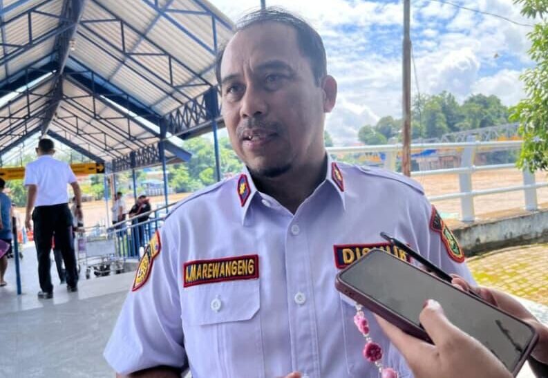 Kepala Dinas Perhubungan Berau, Andi Marewangeng.