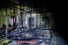 Kebakaran Hebat Landa Gang Muslimin