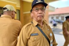 Kepala Kampung Purna Sari Jaya, Muhammad Sumanto. (Sulaiman/BT)