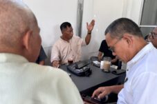 Koordinator Pensiunan PT KN, Sabrin.