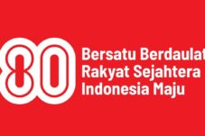 Logo HUT ke-80 RI yang dipilih Presiden Prabowo