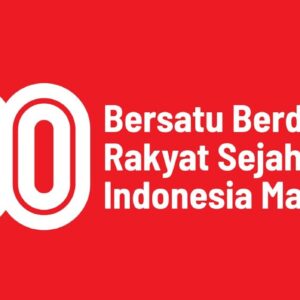 Logo HUT ke-80 RI yang dipilih Presiden Prabowo