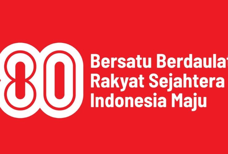 Logo HUT ke-80 RI yang dipilih Presiden Prabowo
