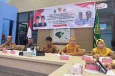 Pemkab Berau saat mengikuti peluncuran Koperasi Merah Putih beberapa waktu lalu.