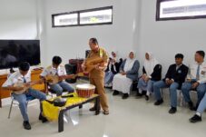 20 peserta dari berbagai SMA di Berau mengikuti pelatihan Musik Gambus.