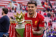 Pemain Liverpool Luis Diaz