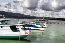 Suasana di sekitar laut Kecamatan Biduk-Biduk. (Sulaiman/BT)
