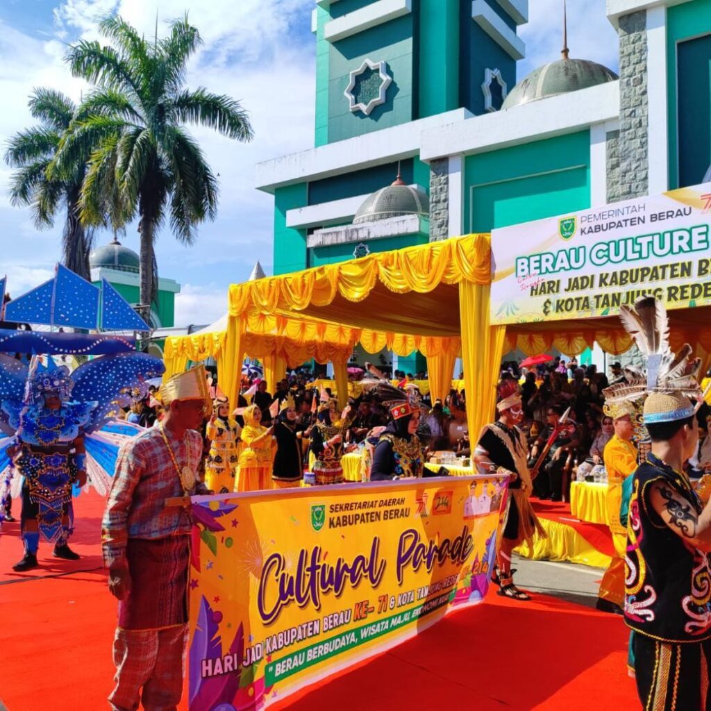Pelaksanaan Pawai Berau Culture Festival (BCF) 2024.