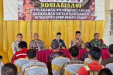 Potensi Karhutla di Tengah Panas Ekstrem, KPHP Berau Barat Ajak Kolaborasi Lakukan Pencegahan