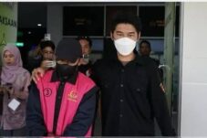 SN saat ditetapkan tersangka oleh Kejari Berau awal Mei lalu.