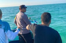 Proses hari kedua pencarian Arifin, nelayan asal Pulau Derawan yang dikabarkan hilang saat mencari gurita, Selasa (29/7/2025).