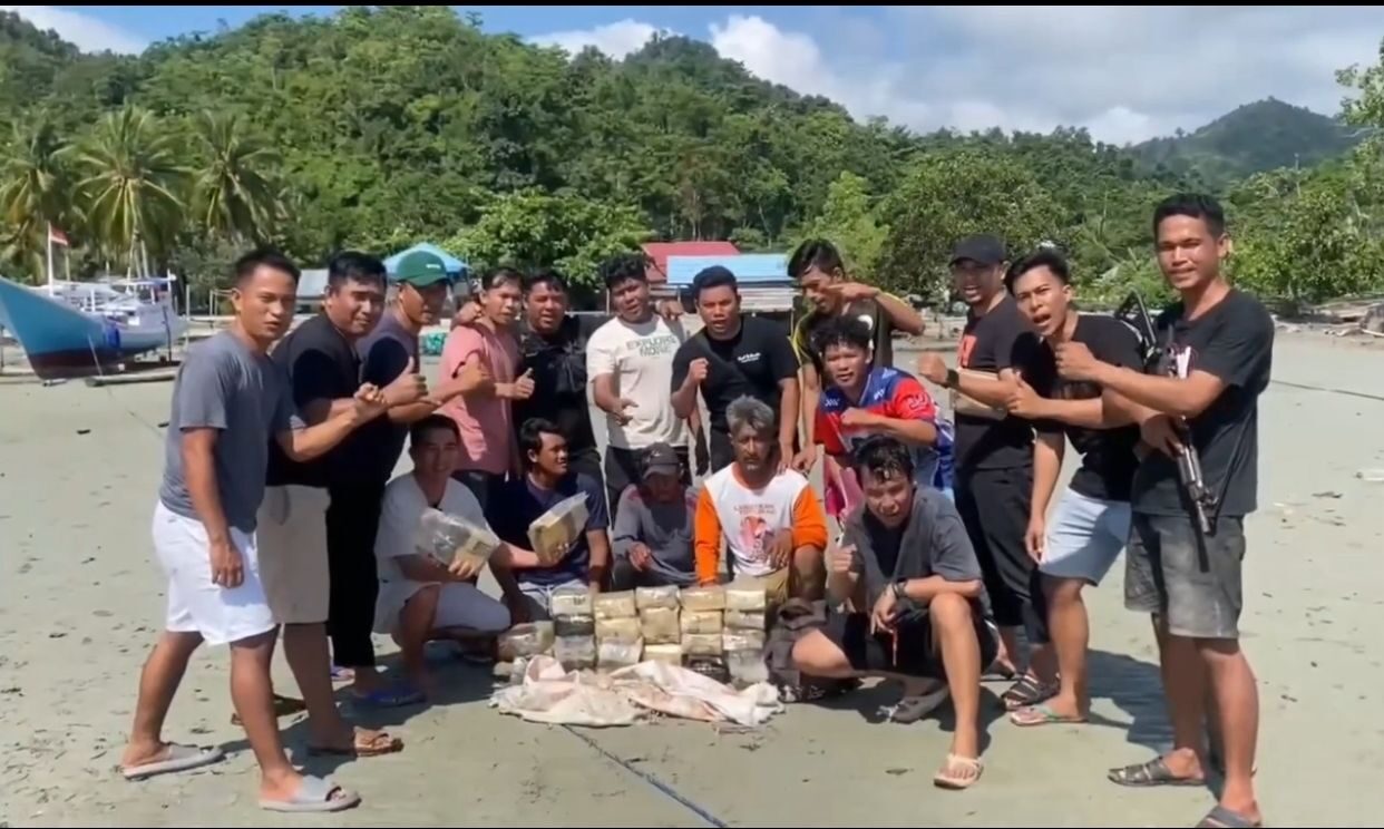 Penangkapan kurir penyelundup sabu oleh Polda Sulteng, dua pelaku merupakan warga Berau Kaltim