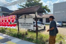 Suasana kantor lawas KPU Berau di Jalan Pemuda, Tanjung Redeb. (Sulaiman/BT)