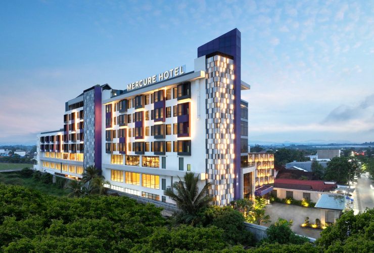 Potret udara Hotel Mercure Berau. (Istimewa)