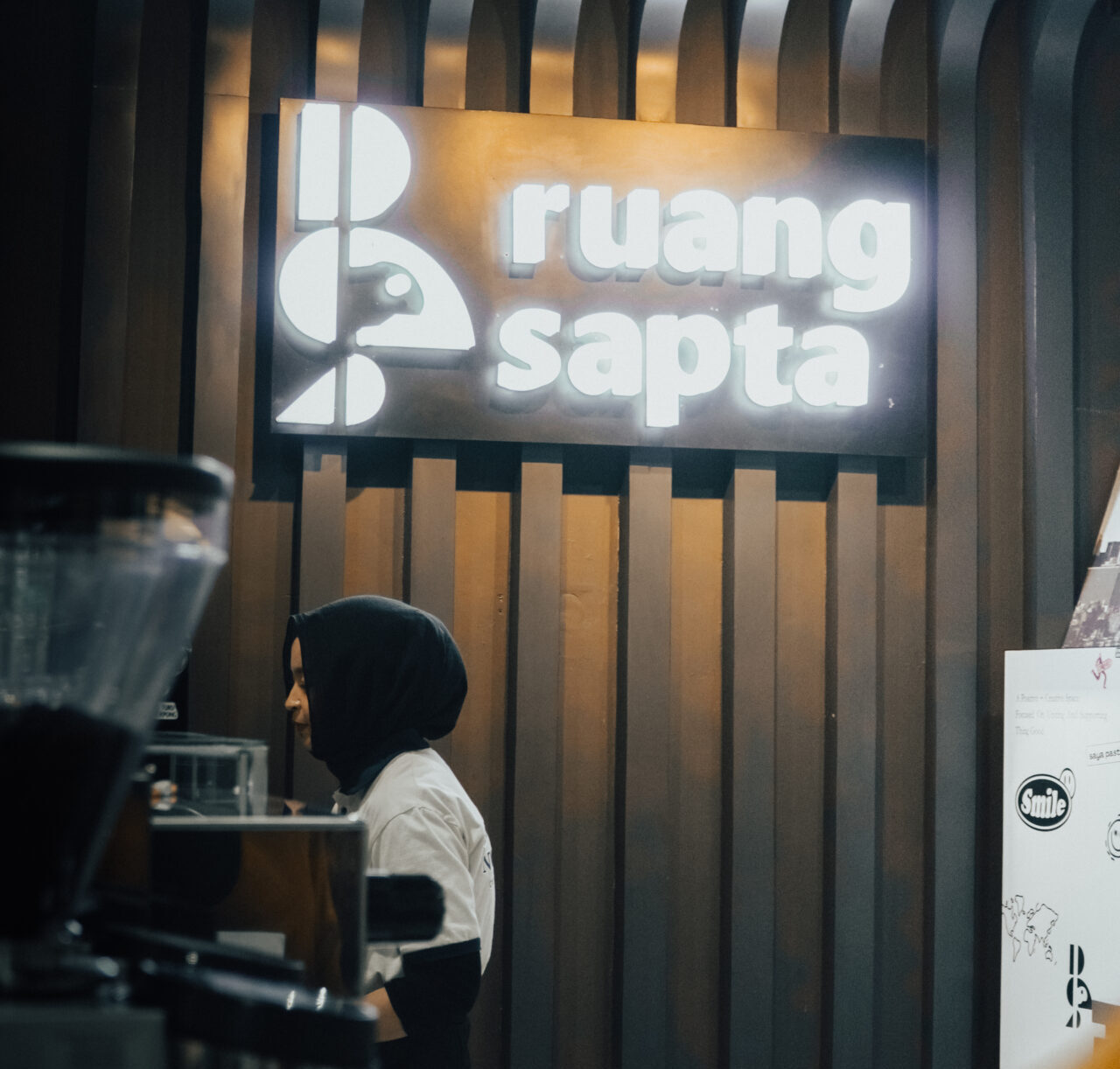 Cafe Ruang Sapta yang berada di Jalan Murjani I, Tanjung Redeb. (Naufal Ikhsan/Ruang Sapta)