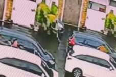 Rekaman CCTV detik-detik Kepala KCP BRI diduga diculik