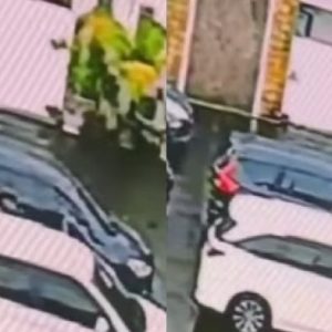 Rekaman CCTV detik-detik Kepala KCP BRI diduga diculik