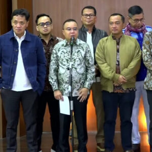 Konferensi pers DPR RI soal pemberian amnesti dan abolisi