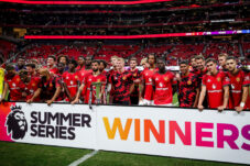 Manchester United berhasil meraih trofi pramusim