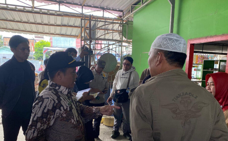 Diskoperindag Berau melakukan sidak di agen dan pangkalan gas melon