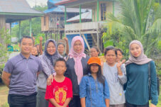 Murid SMPN 3 Gunung Tabur Rian Anton