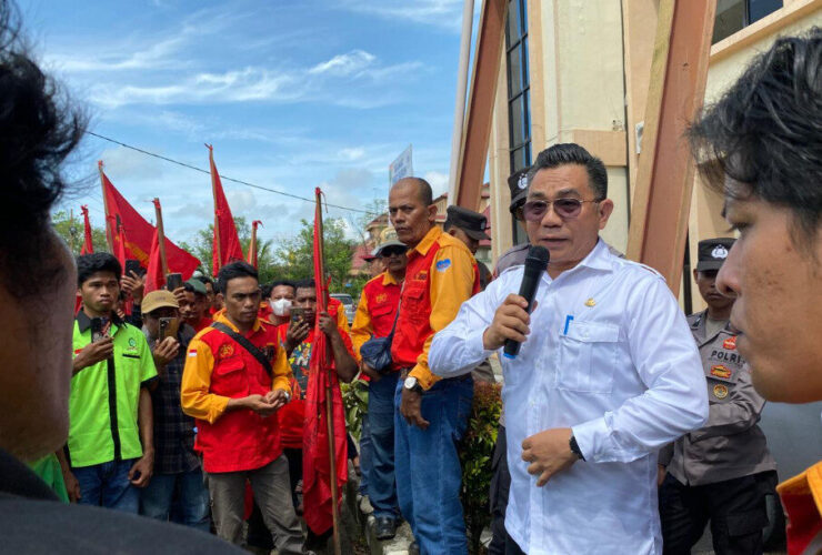 Kepala Disnakertrans Berau, Zulkifli Azhari.
