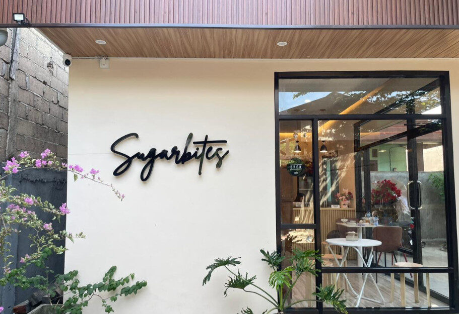 Tampak depan cafe Sugar Bites, Tanjung Redeb, Berau
