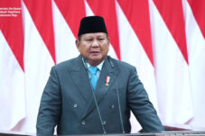 Presiden Prabowo di sidang tahunan MPR