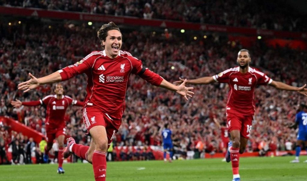 Pemain Liverpool Federico Chiesa