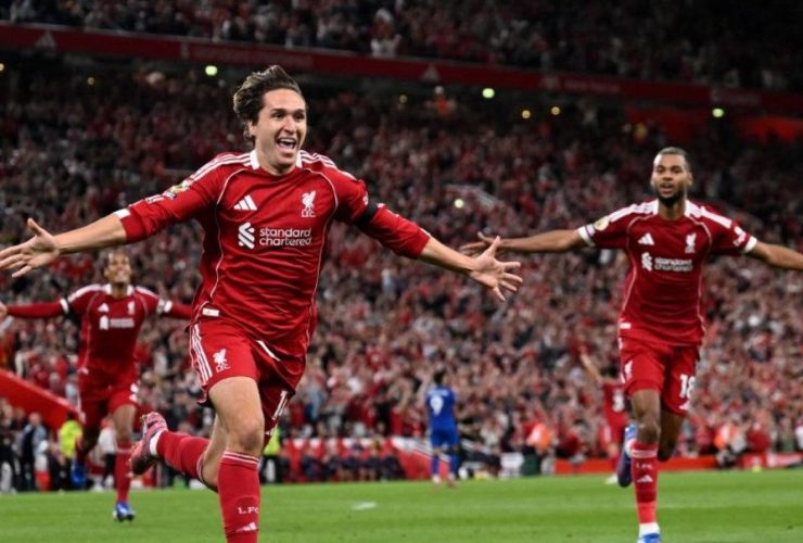 Pemain Liverpool Federico Chiesa