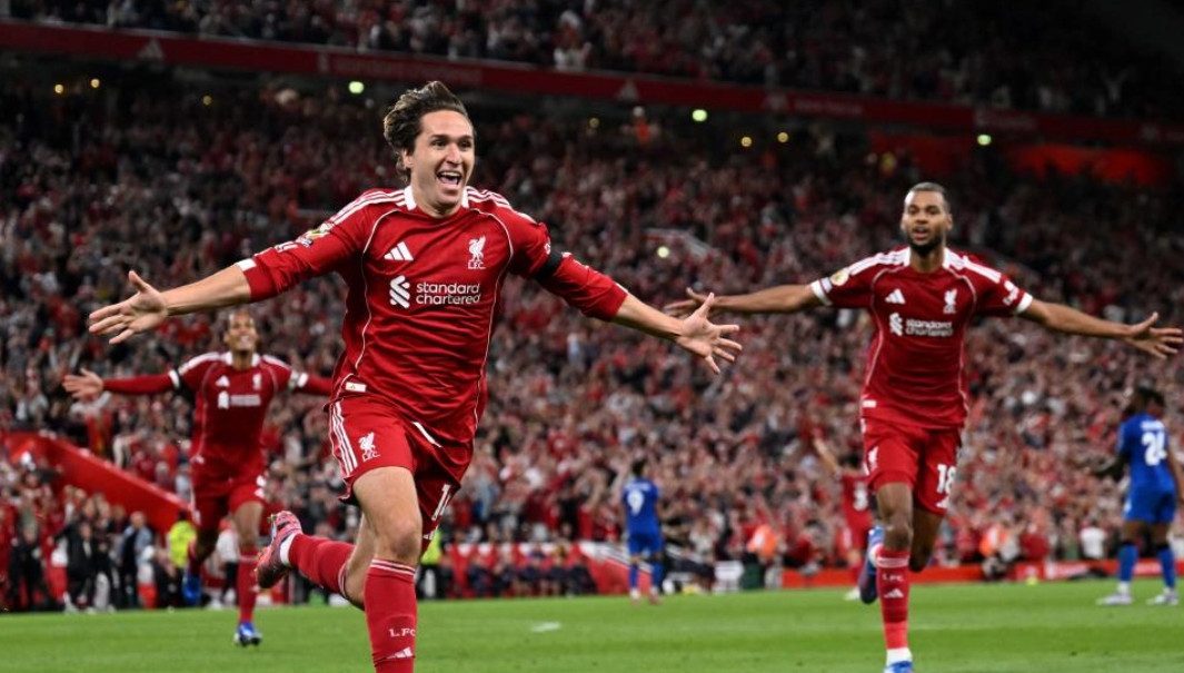 Pemain Liverpool Federico Chiesa